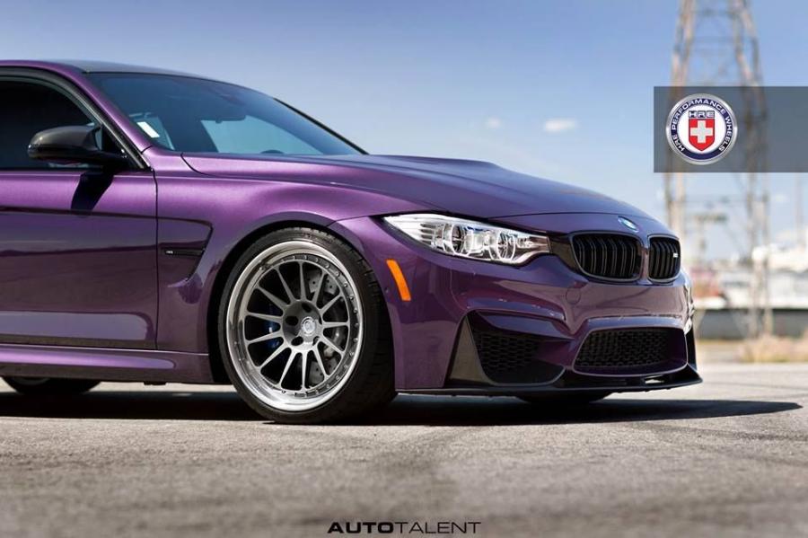 BMW M3 Sedan Daytona Violet by Auto Talent '2016